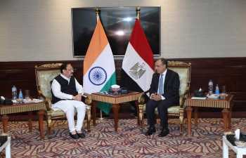 Meeting with FM of Egypt 